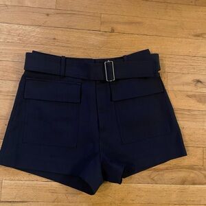 A.L.C. Gorgeous navy shorts. Size 6.